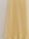 BASERANGE Linen Skirt Portugal BAS-SSDY-FL-AU25-ANA YELLOW (SKDY-SL-000)